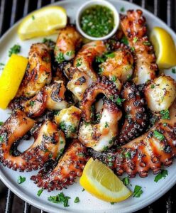 GREEK GRILLED OCTOPUS