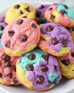 Easter Chocolate Chip Cookies