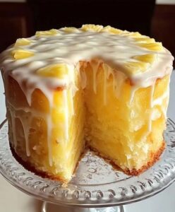 Pineapple Juice Cake