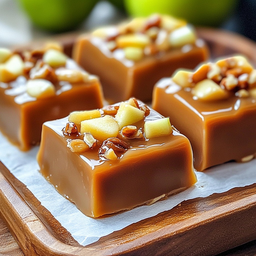 Caramel Apple Fudge