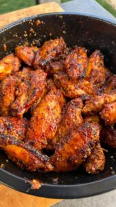 Chili oil chicken wings