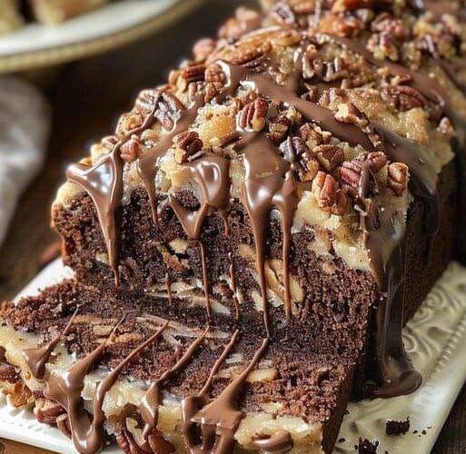 Chocolate Pecan Dream Cake