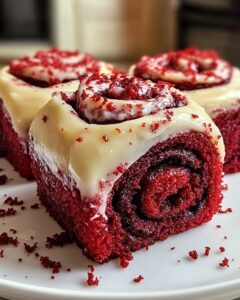 Red Velvet Cinnamon Rolls