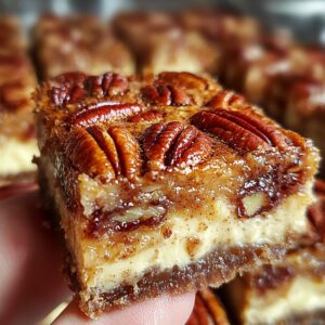 Lazy Girl Pecan Pie Bars 