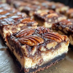 Lazy Girl Pecan Pie Bars 