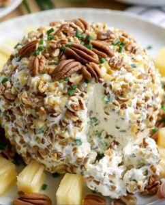 Pineapple Pecan Cheese Ball